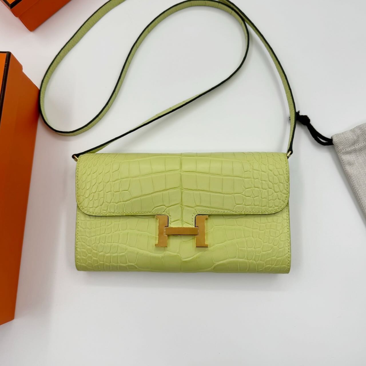 愛馬仕鱷魚皮康康