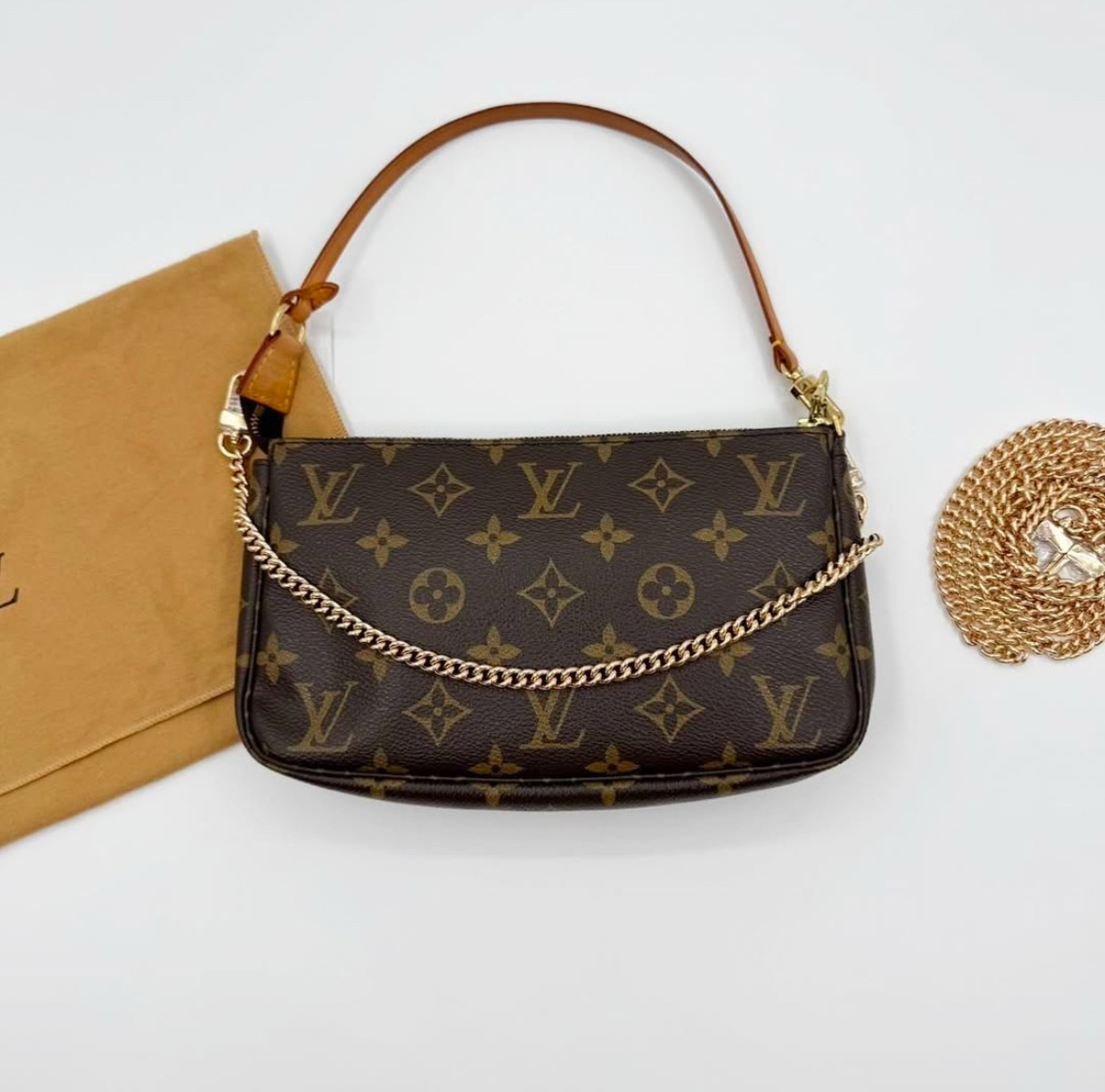 louis vuitton 老花麻將包