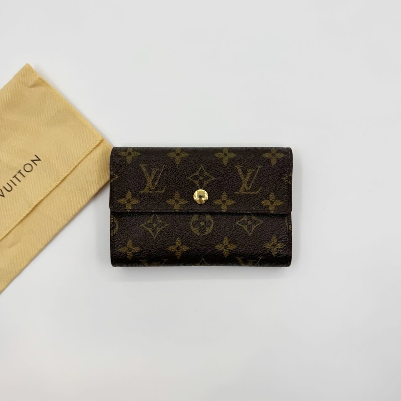 louis vuitton vintage 三折中夾