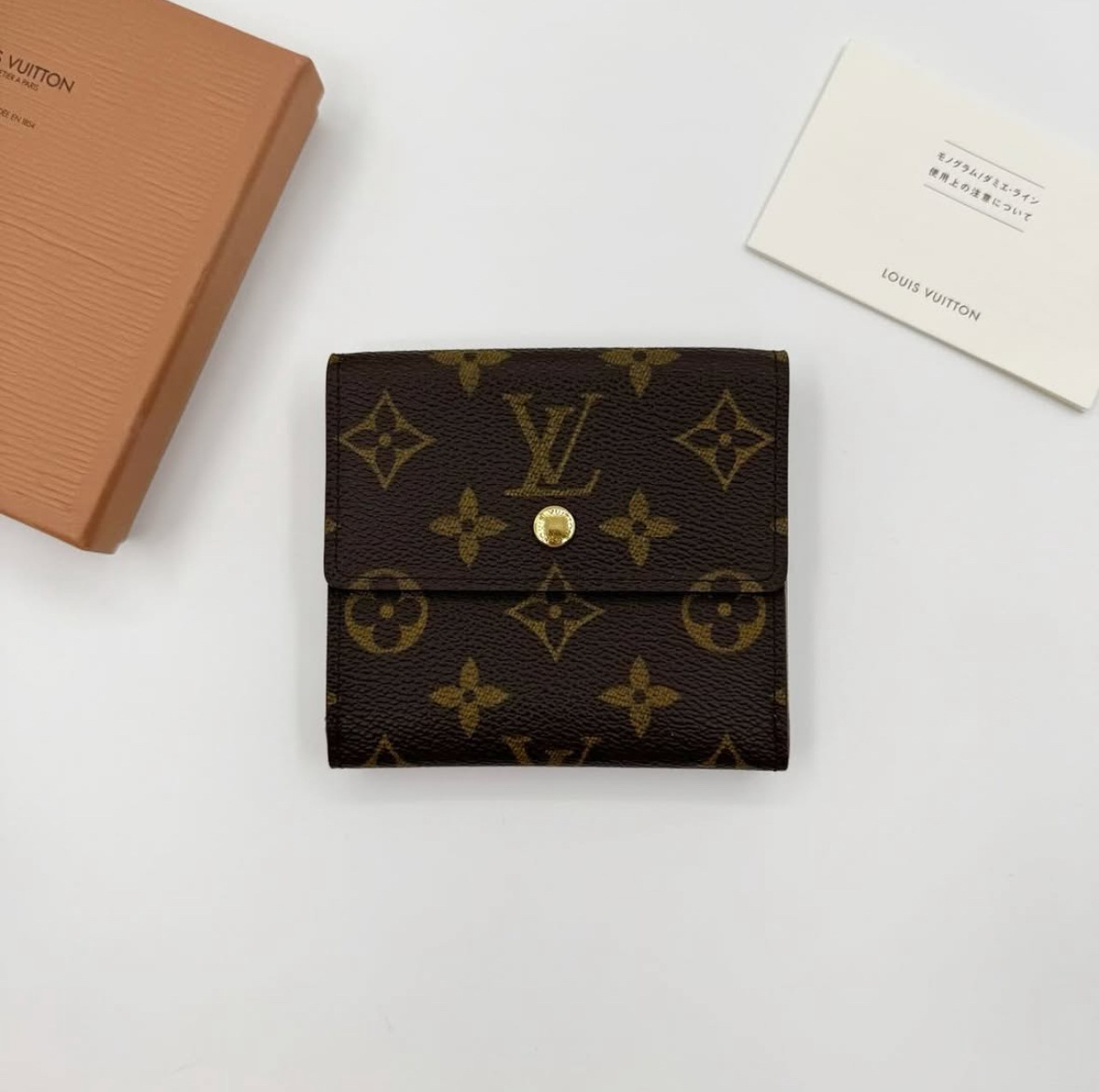 louis vuitton 熱門款vintage 老花三折短夾