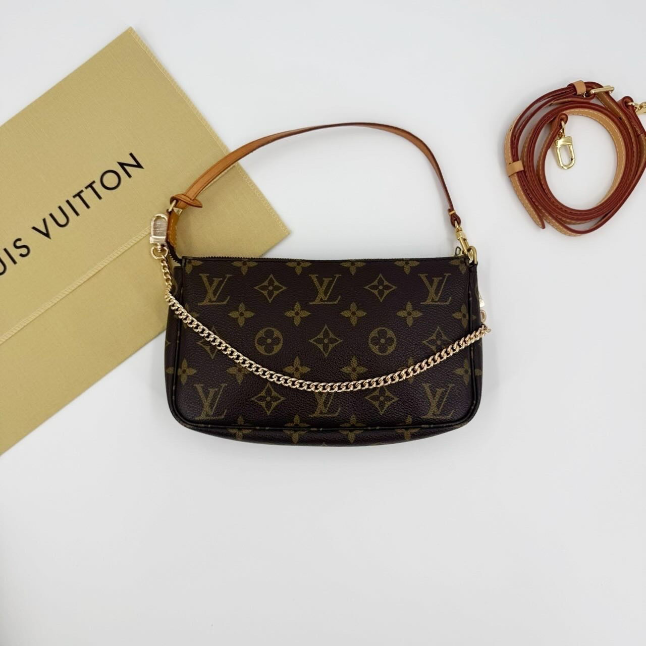 louis vuitton 老花麻將包